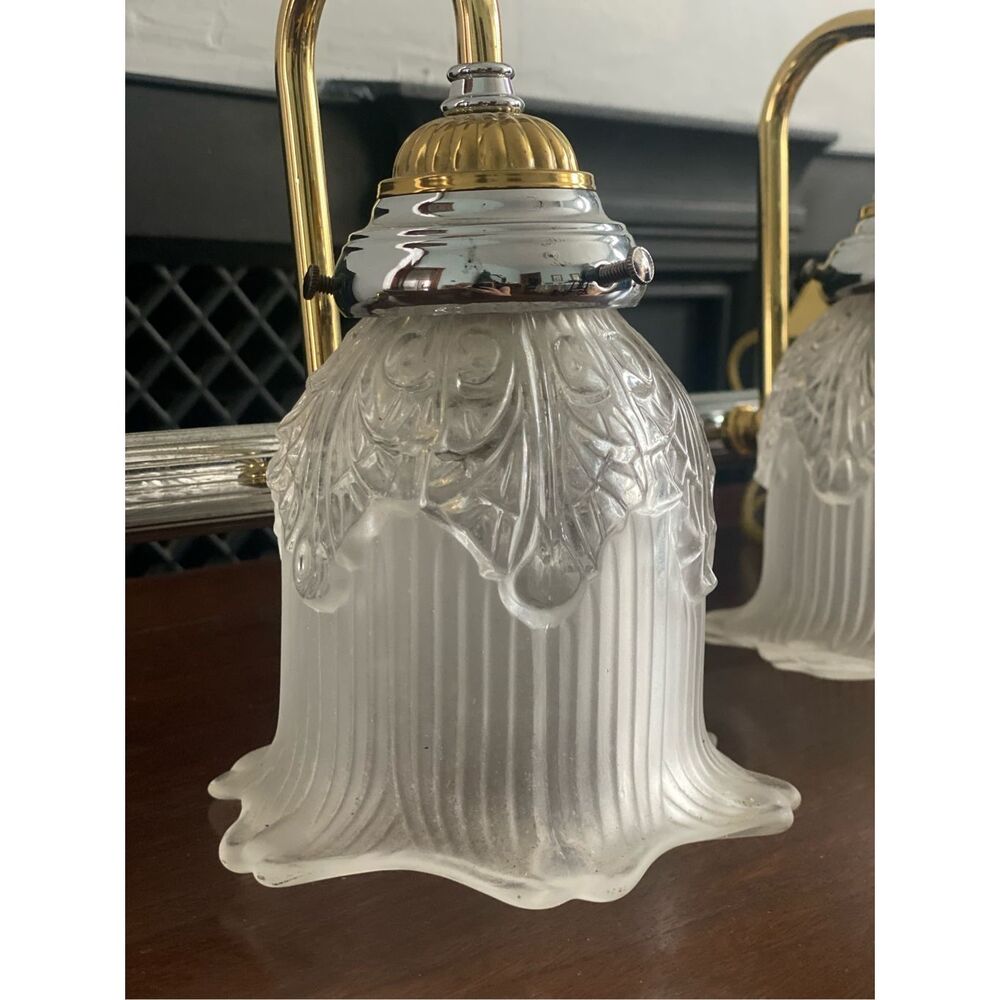 Feiss Pasquale Wall 5 Light Vanity Sconce Vintage Deco Style - Picture 5 of 6